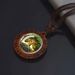 New Style Wooden Pendant Mushroom Eyes Cross DIY 9-piece Necklace Set_ipsvogv.com