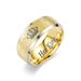 Her King His Queen Titanium Steel Couple Ring Fashion Handicraft_ipsvogv.com