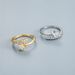 INS Trendy Korean Version Of Zircon Micro Inlaid Zircon Star Pearl Ring Female Design Temperament Index Finger Ring Open Design_ipsvogv.com