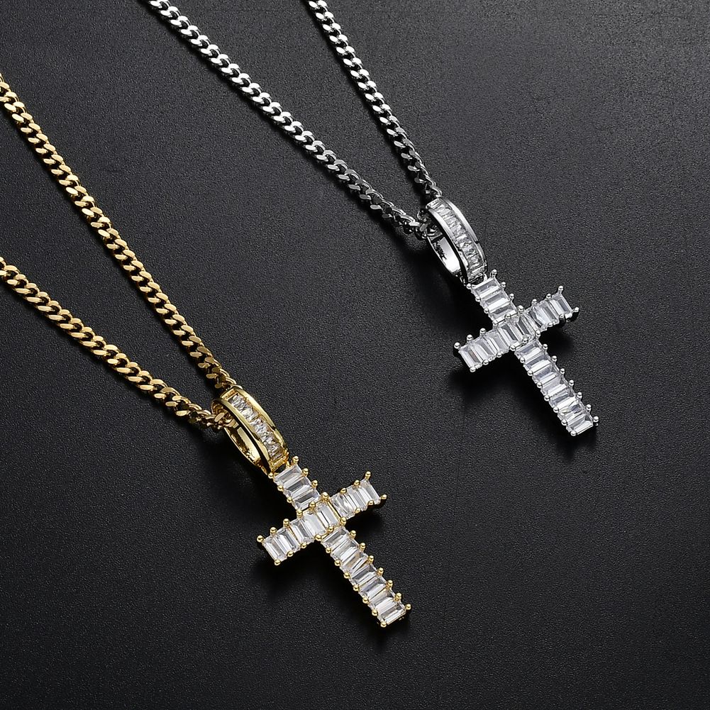 Hip Hop Accessories Cross Pendant Street Dance Rap DJ Singer Accessories_ipsvogv.com