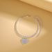 Hot Selling Rhinestone Love Pendant Anklet, Summer Beach Sandals, Ankle Claw Chain, Women's Jewelry_ipsvogv.com