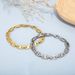 Men's Jewelry Street Coffee Beans Stainless Steel 304 Pig Nose Character Bracelet_ipsvogv.com
