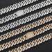 Men's Jewelry Set 10mm Diamond Cuban Chain Zircon Necklace Trendy Brand Personality Hip Hop Men's Bracelet Jewelry_ipsvogv.com