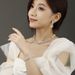European & American Style Bridal Jewelry Set - Necklace, Bracelet, Earrings & Ring (4-Piece, Evening Dress Accessories)_ipsvogv.com