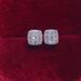 Cao Shi's Autumn Winter New Sparkling Square Diamond Earrings Exude Feminine Temperament, Exuding A Touch Of Luxury,_ipsvogv.com