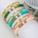 Women's Holiday Style Soft Clay Beaded Colorful Bracelet Set Bohemian Stacking Pearl Bracelet_ipsvogv.com