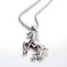 Men's Jewelry Immediate Success The Horse Pendant Necklace Leisure Fashion Chain Titanium Steel Jewelry_ipsvogv.com