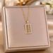 New Micro Inlaid Diamond Abacus Pendant Necklace For Women With Trendy Personality, Light Luxury, Internet Celebrity_ipsvogv.com