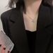 Women's Jewelry Set Fashion Love Clavicle Necklace For Women New Style High End Ins Cold Style Niche Light Luxury Simple Temperament Necklace_ipsvogv.com