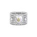 Butterfly Starry Women's Style Zhou Ye Huang Xiaoyun Same Love Pearl Drip Oil Wide Edition Ring Opening Adjustable_ipsvogv.com