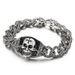 Men's Jewelry Old Stainless Steel Skull Bracelet Personality Niche Skull Jewelry_ipsvogv.com