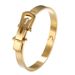 Fashion Titanium Steel Belt Buckle Adjustable Personality Trend Four Color Bracelet Bracelet_ipsvogv.com