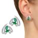 Cao Shi Ruili Magazine OL Geometric Zircon Women's Versatile Fashion Style Earrings_ipsvogv.com
