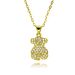 Cute Bear Necklace For Girls Light Luxury Niche Design High End New Clavicle Chain Strong Chain Summer Gift_ipsvogv.com