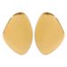 E12403 Exaggerated trendy pebble shaped smooth punk cool style geometric irregular earrings_ipsvogv.com