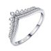 Recommends Pan's Same Style 925 Silver Diamond Platinum Rose Gold Shiny Princess Wish Ring Ring Female_ipsvogv.com