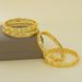 Luxury And Fashionable Ladies Can Open Bracelets, Bamboo Flower Designs, Gold-plated Ladies' Fashion Jewelry_ipsvogv.com