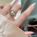 Korean Version Of Love Creative Heart Shaped Trendy Personalized Worn, Simple, Versatile, And Cold Style Openi Food_ipsvogv.com