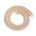 Men's Jewelry High Quality Stainless Steel 14MM Wide Diamond Shaped Cuban Chain Chain_ipsvogv.com