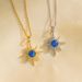 New Star Manger Planet Zircon Light Luxury Temperament Gorgeous Full Diamond Necklace Women's Versatile Titanium Steel_ipsvogv.com