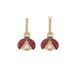 Beating Heart Ladybug Detachable Earrings For Women Elements Crystal Earrings For Women_ipsvogv.com