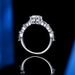 Silver Moissanite Ring For Women Elegant Shining Star Diamond Ring, Hollow Finger Ring_ipsvogv.com