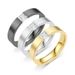Fashion Zircon Titanium Steel Women's Korean Edition Simple Temperament Couple Ring_ipsvogv.com