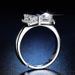 Live streaming Korean fashion accessories, bow rings, women's versatile temperament, diamond studded open ring_ipsvogv.com