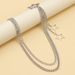 Personalized, Fashionable, And Versatile With Hollowed Out Pentagonal Star Pants, Hip-hop Trend, Multi-layer Metal_ipsvogv.com