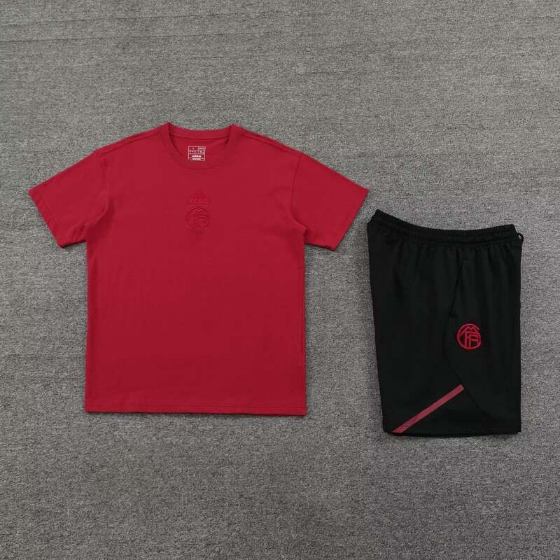 FCB Training Cotton Soccer Suit 2024 2025-haoyun_ipsvogv.com
