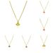 New Hot Selling Simple Style Oil Drop Color Lip Small Pendant Necklace Mix And Match Necklace Accessories_ipsvogv.com