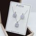 Elegant Square Titanium Steel Inlay Zircon Earrings Necklace_ipsvogv.com
