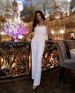 Women's Clothing Feather Tube Top Sexy Fashion Jumpsuit_ipsvogv.com