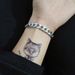 Minimalist Style Cuban Men Korean Version Punk Wide Bracelet For Students Hip-Hop Jewelry Titanium Steel Chain_ipsvogv.com