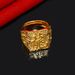Powerful Copper Plated True Dragon Head Open Male Vietnamese Sand Gold Men's Pattern Ring_ipsvogv.com