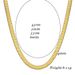 Simple Style Stainless Steel Titanium Steel Plating Gold Plated Necklace_ipsvogv.com