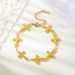 Minimalist Stainless Steel Butterfly Heart Women High-end Versatile Cross Non-fading Bracelet For Men_ipsvogv.com