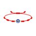 7 knot braided red rope bracelet female Evil hamsa palm eye evil devil's eye pendant bracelet_ipsvogv.com