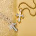 T Square Diamond With Thorn Retro Cross Hip Hop Pendant Necklace Men And Women Fashion Trend Jewelry_ipsvogv.com
