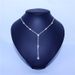 Hot Sales New Fashion Long Tassel Rhinestone Choker forBridal wedding Statement Chunky Y Necklace Chain Crystal Jewelry_ipsvogv.com