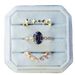 Sanjie 2025 New Creative Color Separation Three Piece Ring Temperament Simple Rose Gold Set Jewelry Ins Style_ipsvogv.com