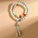 Shoushan Stone White Jade Bodhi Bracelet, Niche, Light Luxury, Exquisite Jewelry, New Chinese Style Wealth Attracting_ipsvogv.com
