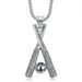 Men's Jewelry Creative Hip Hop Pendant Stainless Steel Full Diamond Necklace Baseball Bat Pendant_ipsvogv.com