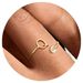 Hot Sale, Brass With Real Gold Plating, Simple Temperament, Niche Design, English Letter Ring_ipsvogv.com