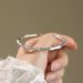 High End Bamboo Ins Niche Design Ethnic Style Versatile Women's Light Luxury Titanium Steel Non Fading Bracelet_ipsvogv.com