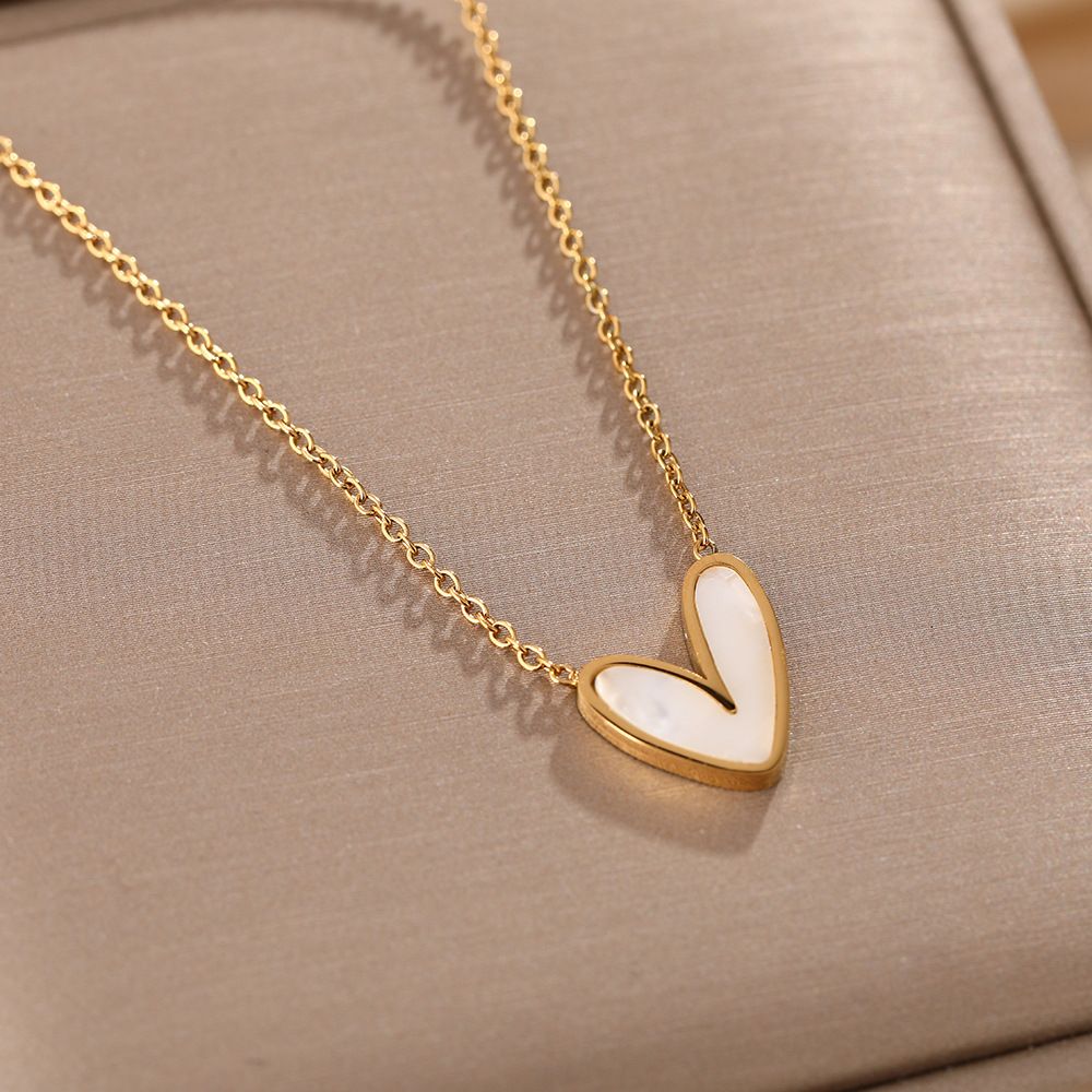 Japanese Korean Ins Titanium Steel Necklace For Women, Light Luxury, Niche Design Sense, Collarbone Chain, Fashionable_ipsvogv.com
