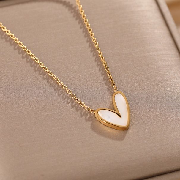 Japanese Korean Ins Titanium Steel Necklace For Women, Light Luxury, Niche Design Sense, Collarbone Chain, Fashionable_ipsvogv.com