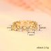 Cao Shijian Simple Love Ring Women Sweet And Exquisite Zircon Jewelry For Daily Wear_ipsvogv.com