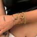 5! Cross Chain Lock Pendant Bracelet Set, European And American Hip Hop Atmosphere Ins Trendy Cool Internet Celebrity Fat Wrist MM Jewelry_ipsvogv.com