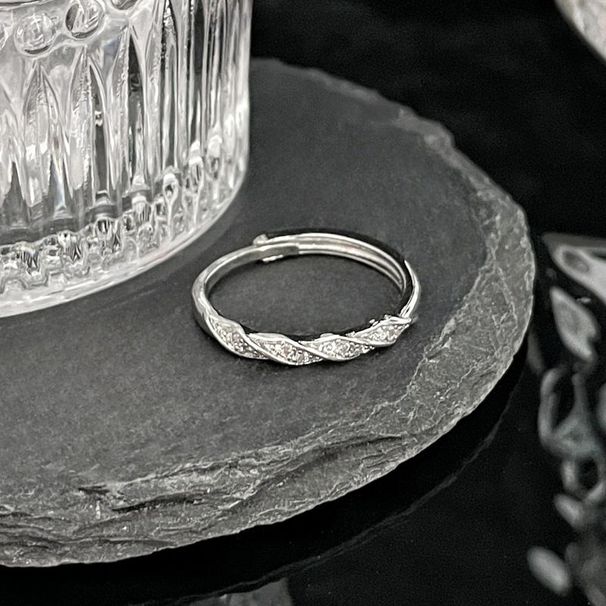 inlaid Zircon Small Micro Simple And With Adjustable Temperament For Women, High-end Feel, Light Luxury, Niche Design, Women, Feel, Luxury, Design,_ipsvogv.com